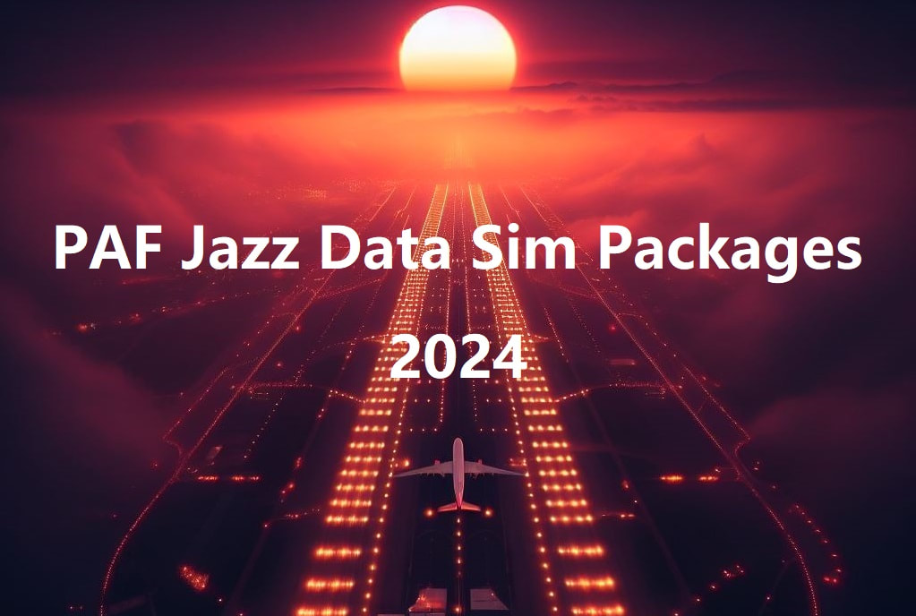 PAF Jazz Data Sim Packages