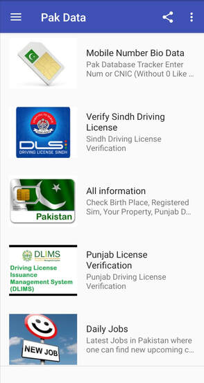 Live Tracker Pak Data App